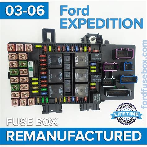 central junction box location 2006 ford expedition|Ford Expedition fusion box.